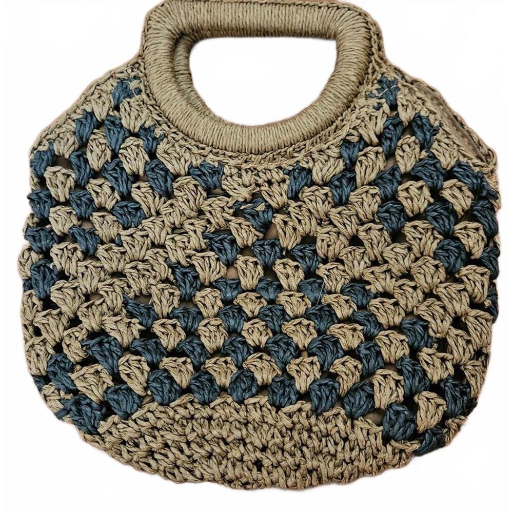 Fe Noel for Target Handcrafted Small Knit‎ Tote Bag 9.5"
